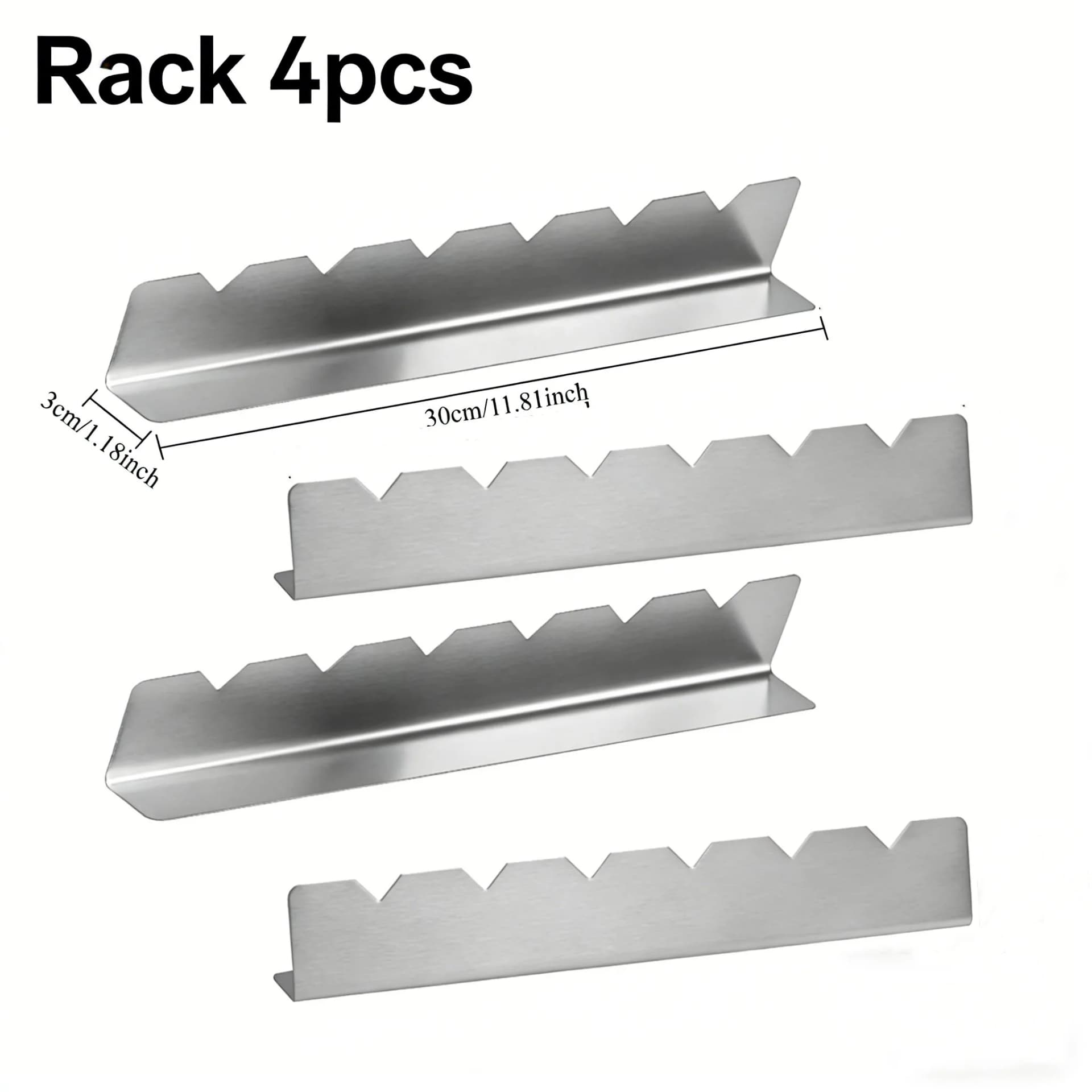Stainless Steel Kebab Skewer Rack