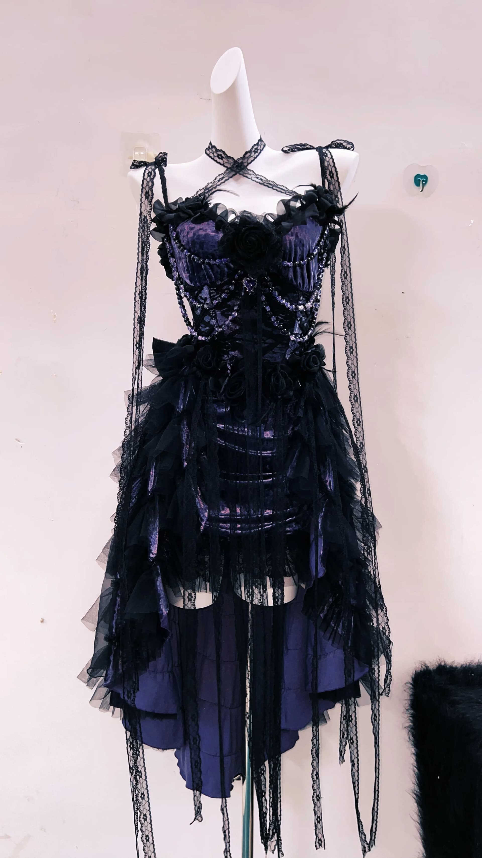 Y2K Gothic Formal Dress