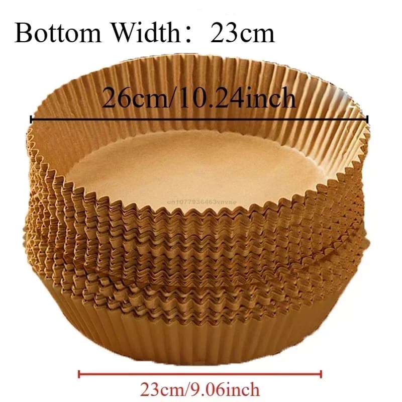 Accessories for Air Fryer Accessories Non-Stick Parchment Paper Liners for Deep Fryer Baking Sheets for Healthy Cooking for Roas