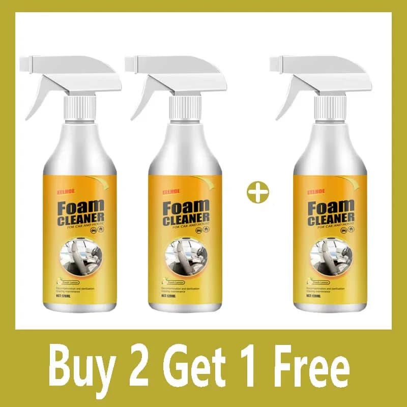 Multifunctional car upholstery cleaner car upholstery seat waterless wash powerful de-greasing cleaner universal
