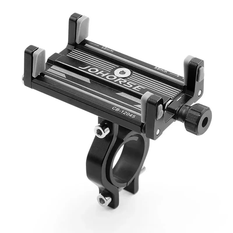 Bike Phone Mount Holder Aluminum Motorcycle Phone Holder Mount with 360° Rotation for iPhone 16 17 15 14 Pro Max Samsung S26 S25