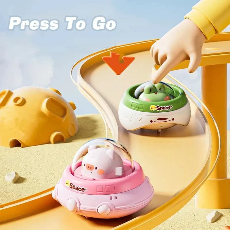 Toddler Push and Go Toy Cars Set