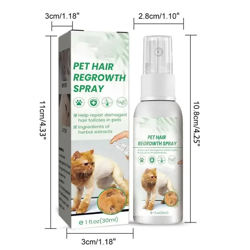 Cat Detangler and Hair Regrowth Spray