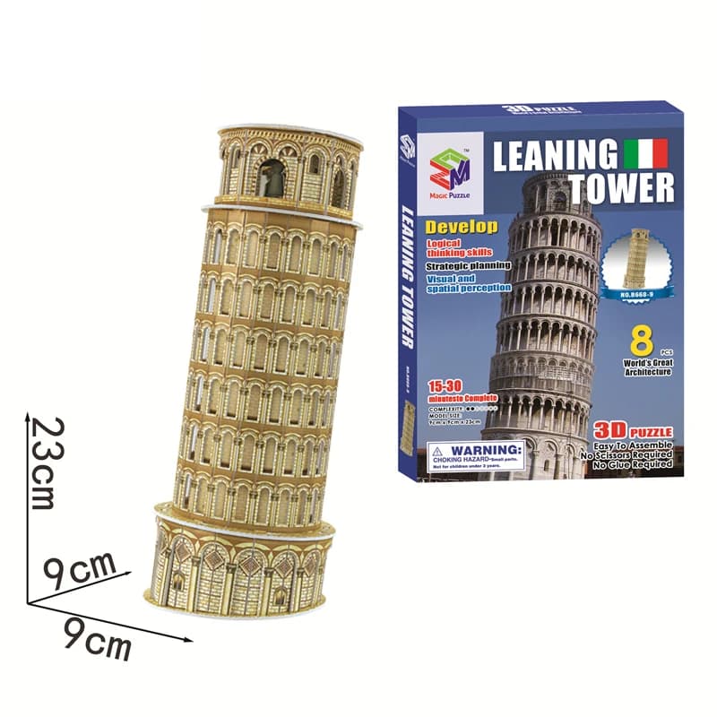 3D Jigsaw Puzzle Building Toy