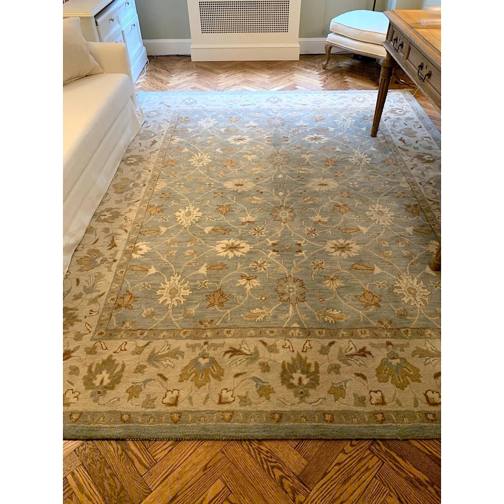 Vintage Persian Style Non-Slip Bedroom Rug