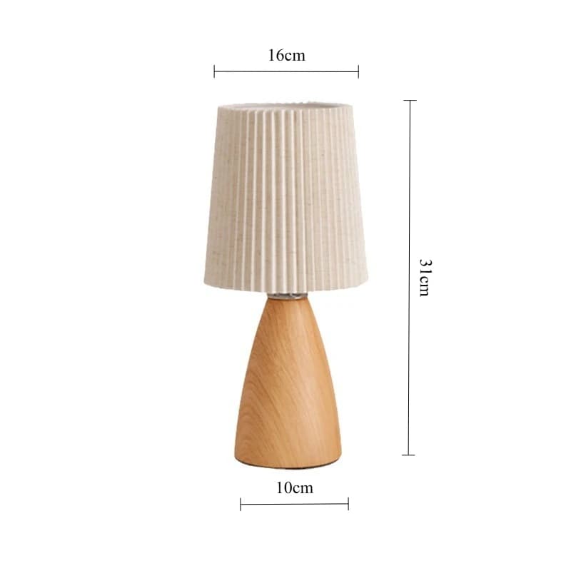 Retro LED Ceramic Table Lamp with USB Charging