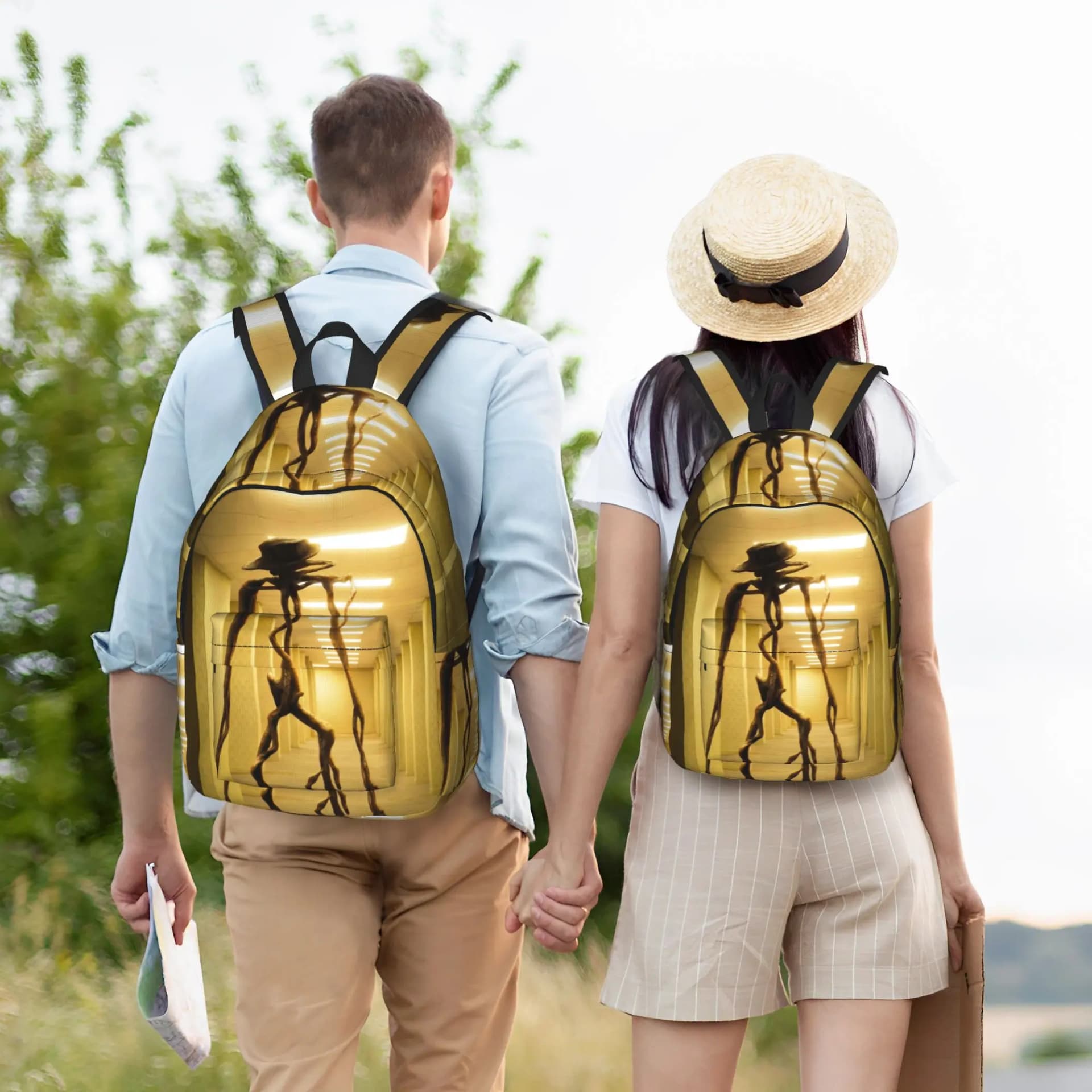 Backrooms Horror Movie 2026 Backpack  Outdoor Backpacks Male Design Durable High School Bags Fashion Rucksack