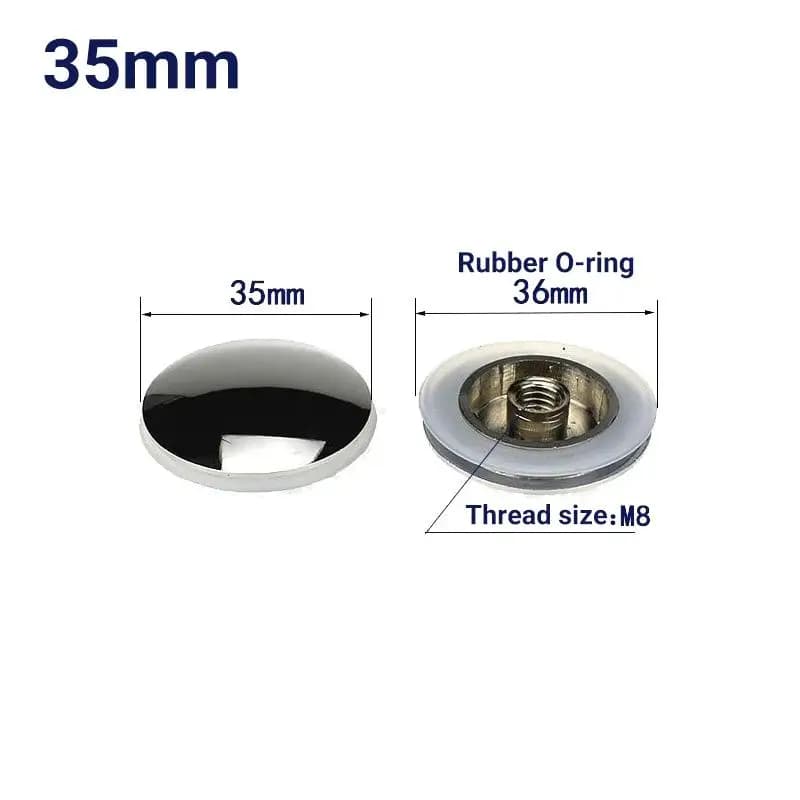 Bathroom Sink Drain Plug Push Button Stopper