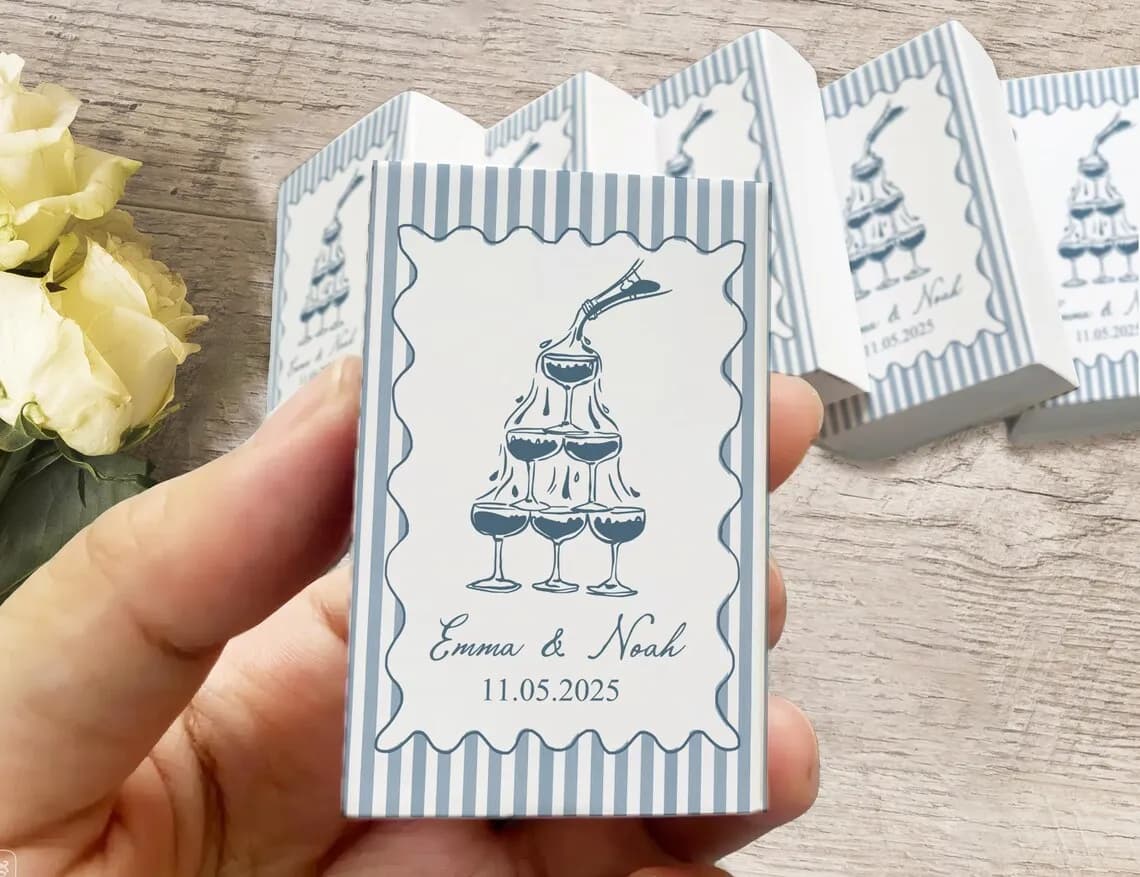 Personalized She Found Her Perfect Match Matchboxes
