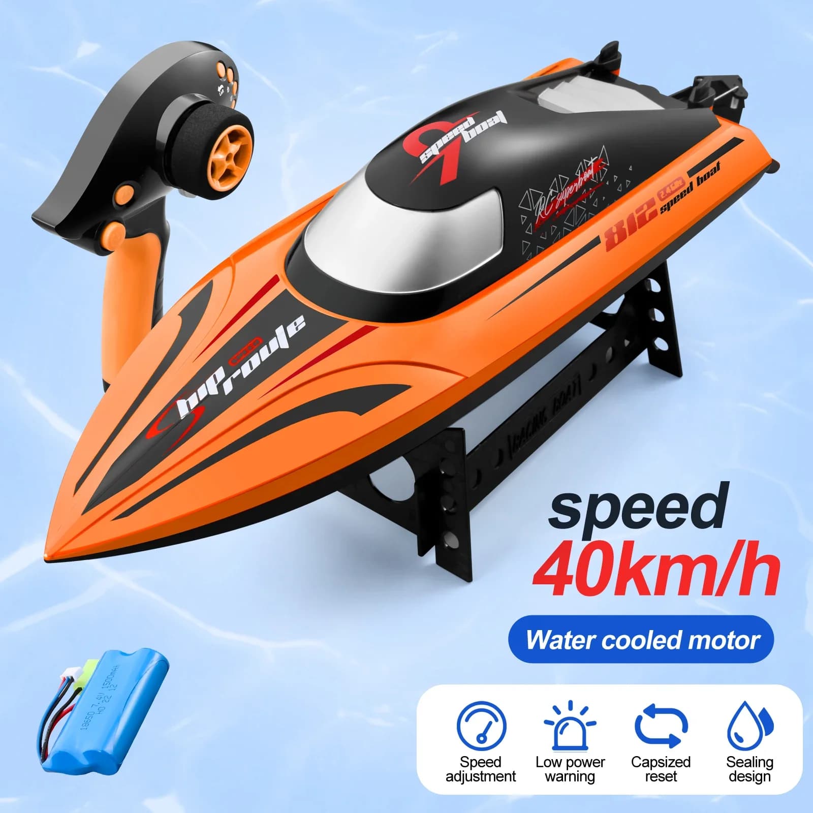 Remote Control Speedboat Toy