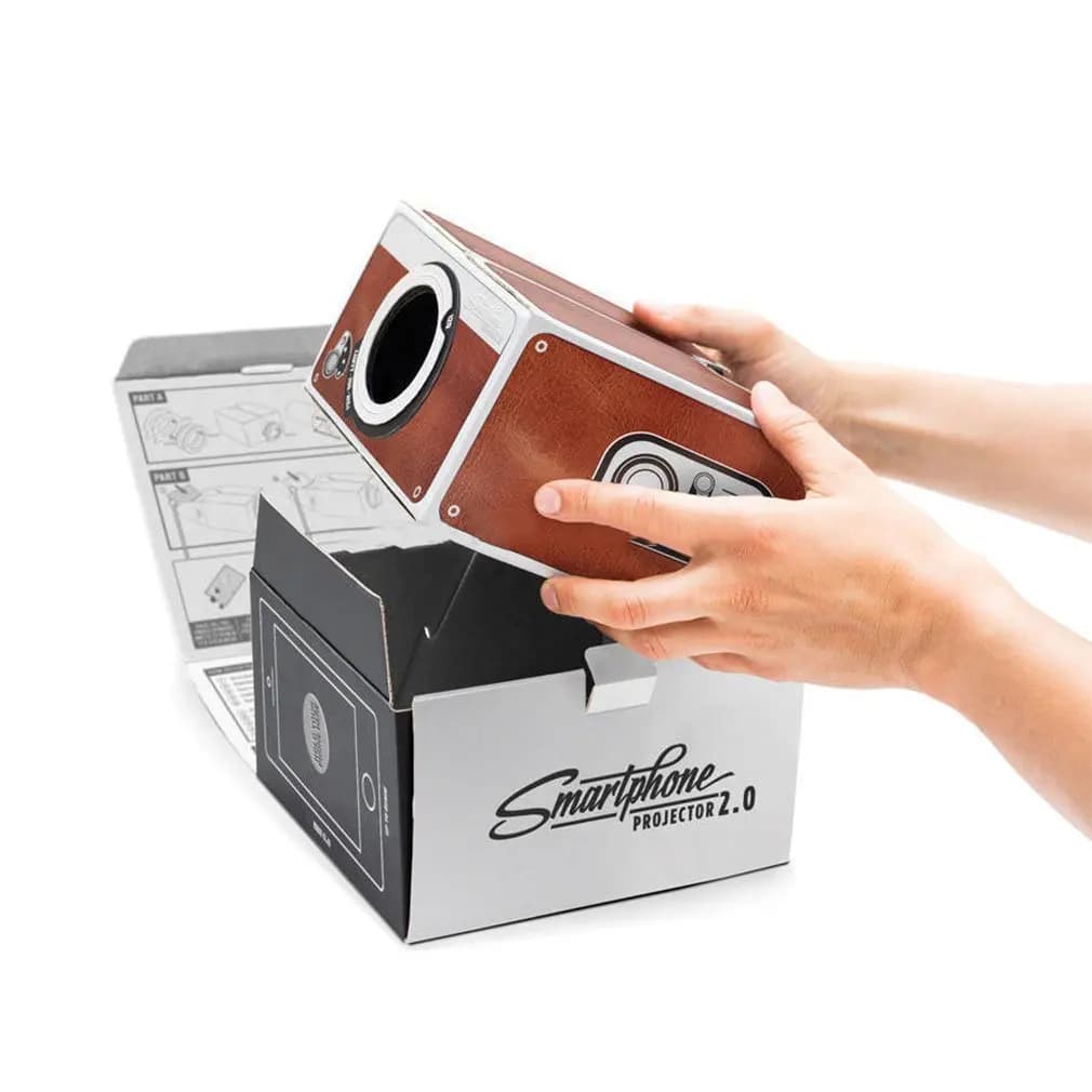 Smartphone DIY Wall Projector
