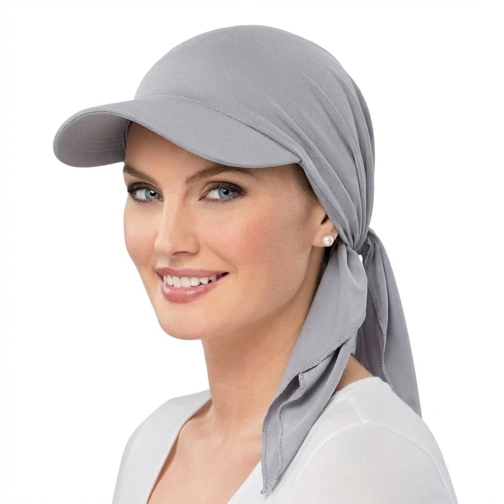 Women's Classic Solid Turban Baseball Cap