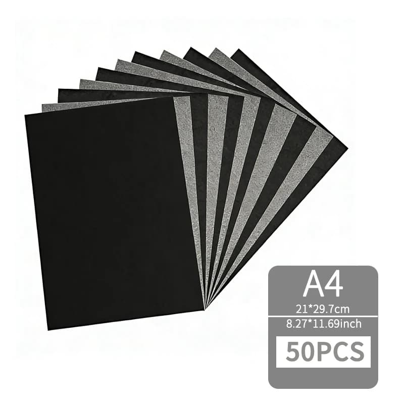 Graphite Carbon Transfer Paper, 50 Sheets A4