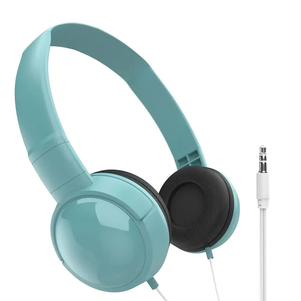 Over-Ear Stereo Headphones with 3.5mm Jack