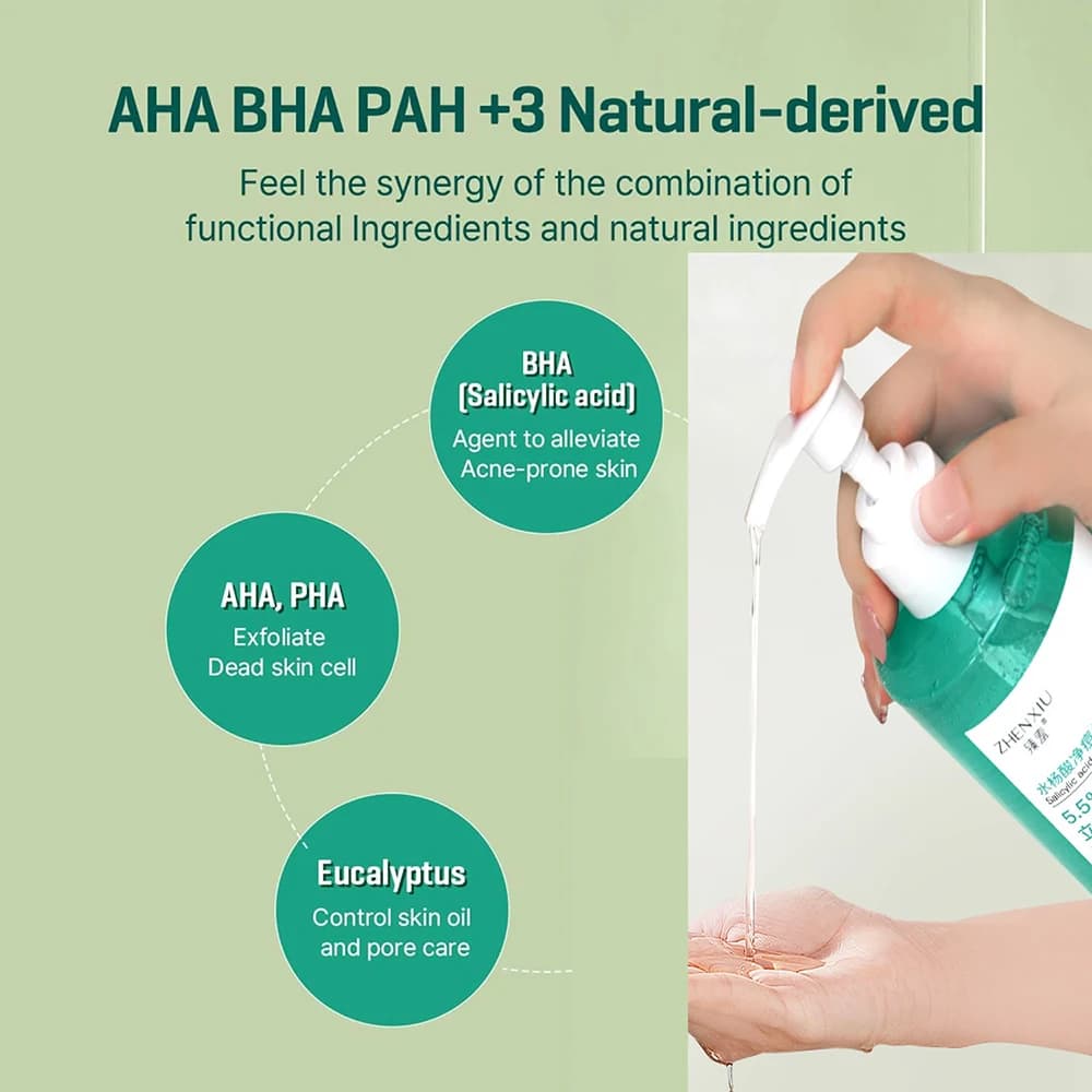 Salicylic Acid Body Wash for Acne