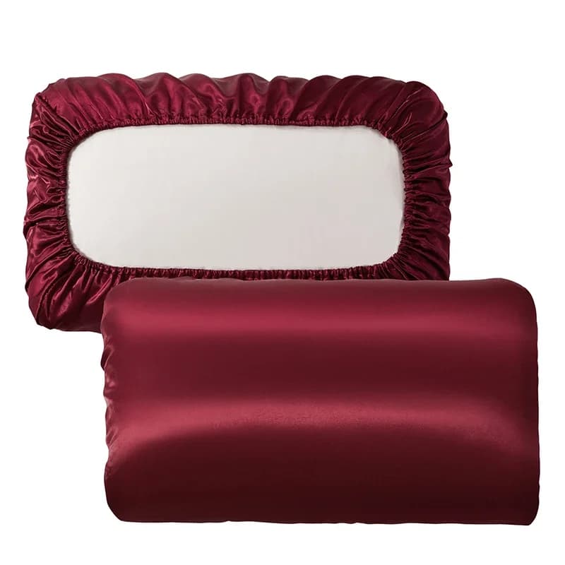 Satin Queen Pillowcase with Elastic Band
