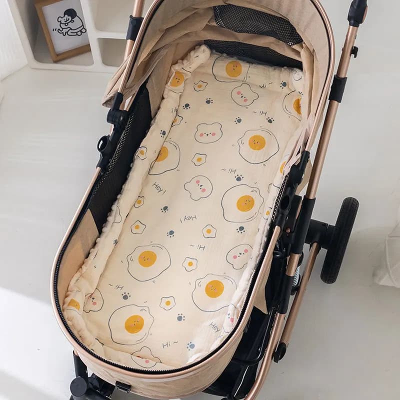 Stroller Seat Cushion Soft Mattress Pad