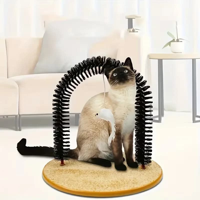 Cat grooming brush Hair Scratcher Cat scratching toy, pet supplies, dog arch, sturdy