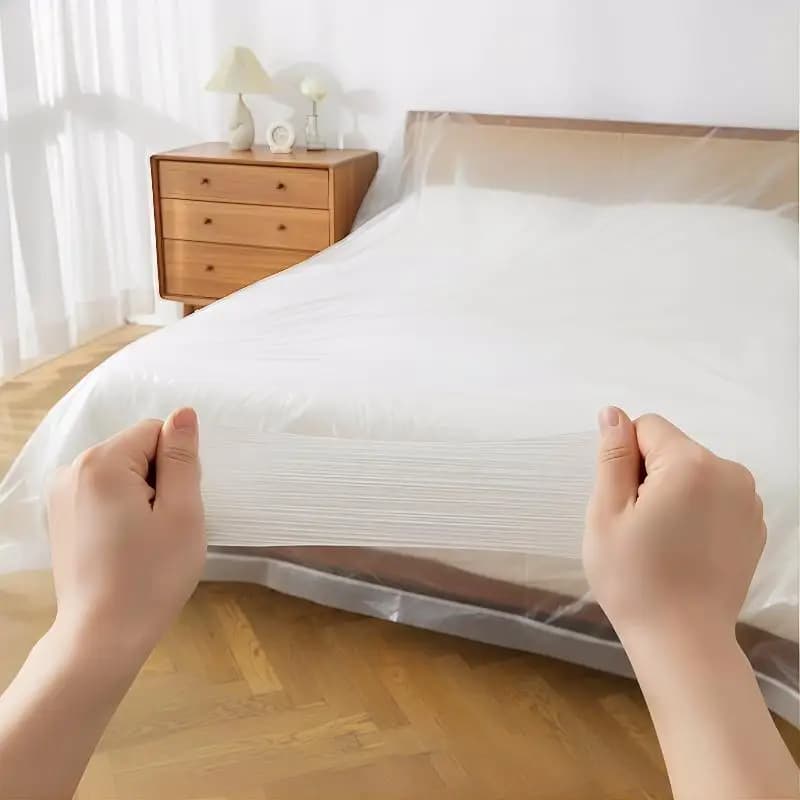 Waterproof Transparent Mattress Protector Sheet