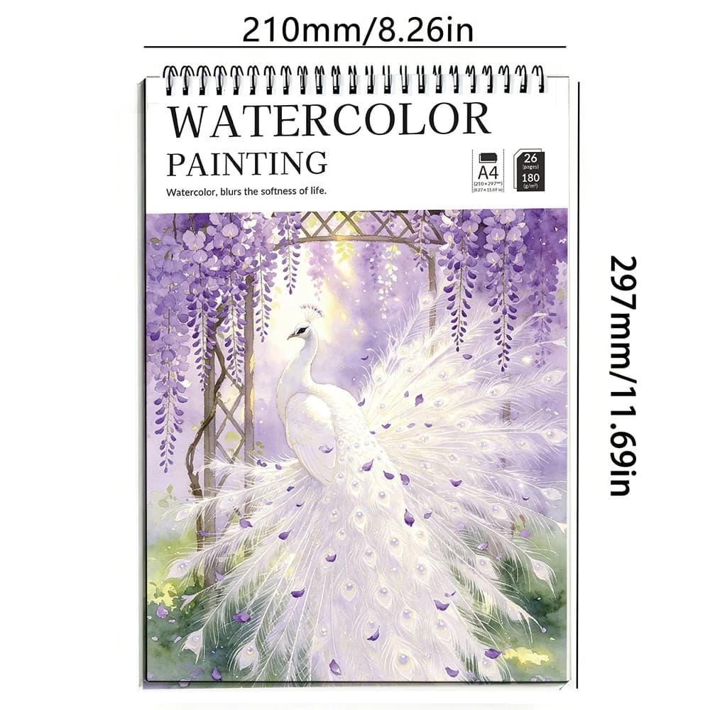 Watercolor Sketch Pad 180gsm 26 Pages