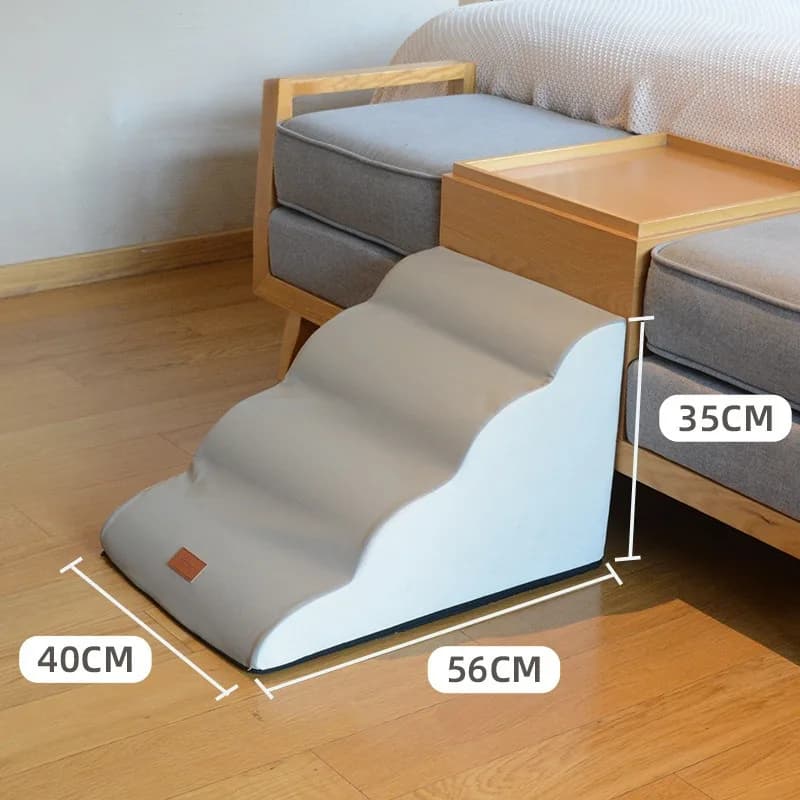 Pet Dog Stairs with Non-Slip Ramp