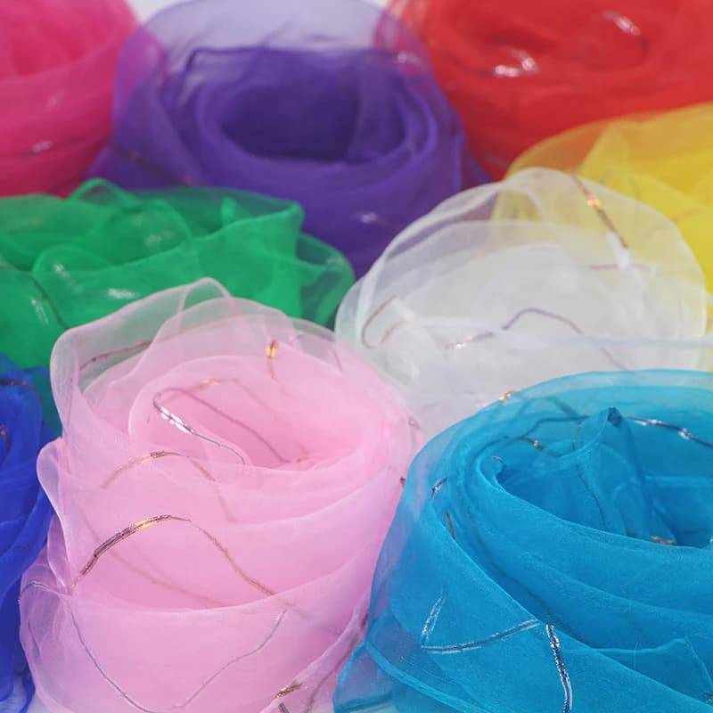 Silk Chiffon Neck Scarf