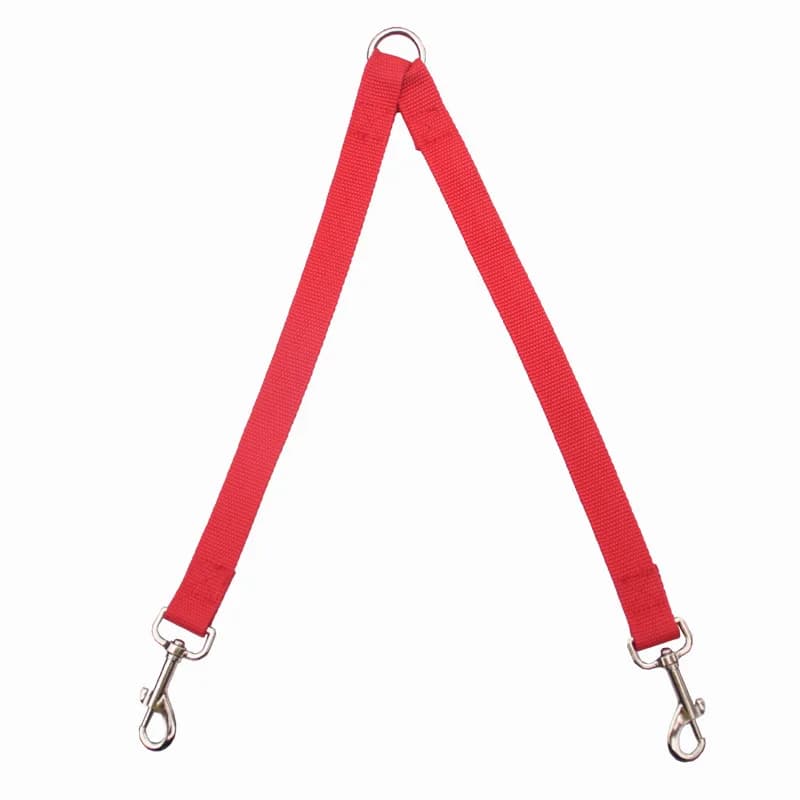 Double Dog Leash with Dual Couplers