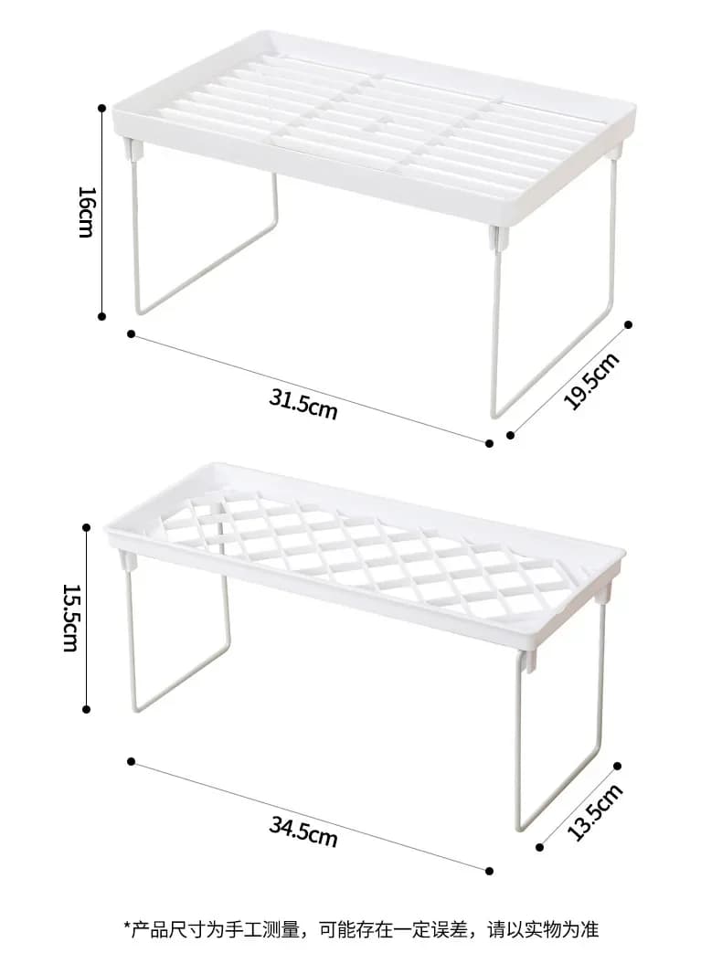 Home Closet Organizer Storage Shelf for Kitchen Rack Space Saving Makeup Organizer Wardrobe Decorative Shelves Cabinet Holders