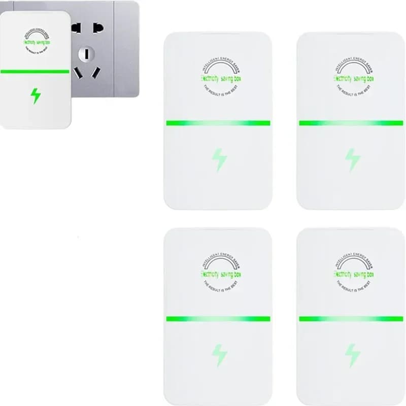 Home Pro Power Energy Saver with Stable Voltage US/UK/EU Plug - Household Electricity Energy Efficient Device Amagi