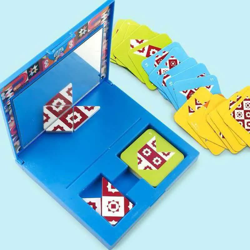 Plastic Mirror Puzzle Spatial Thinking Game