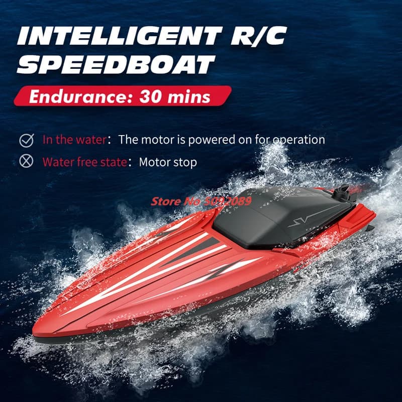 RC Racing Speedboat 35CM Remote Control