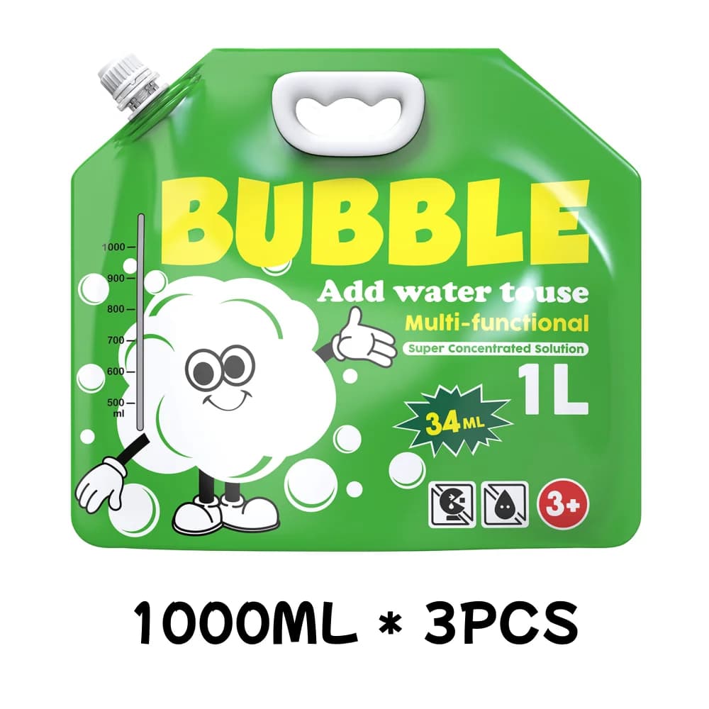 Concentrated Bubble Solution for Machines and Wands