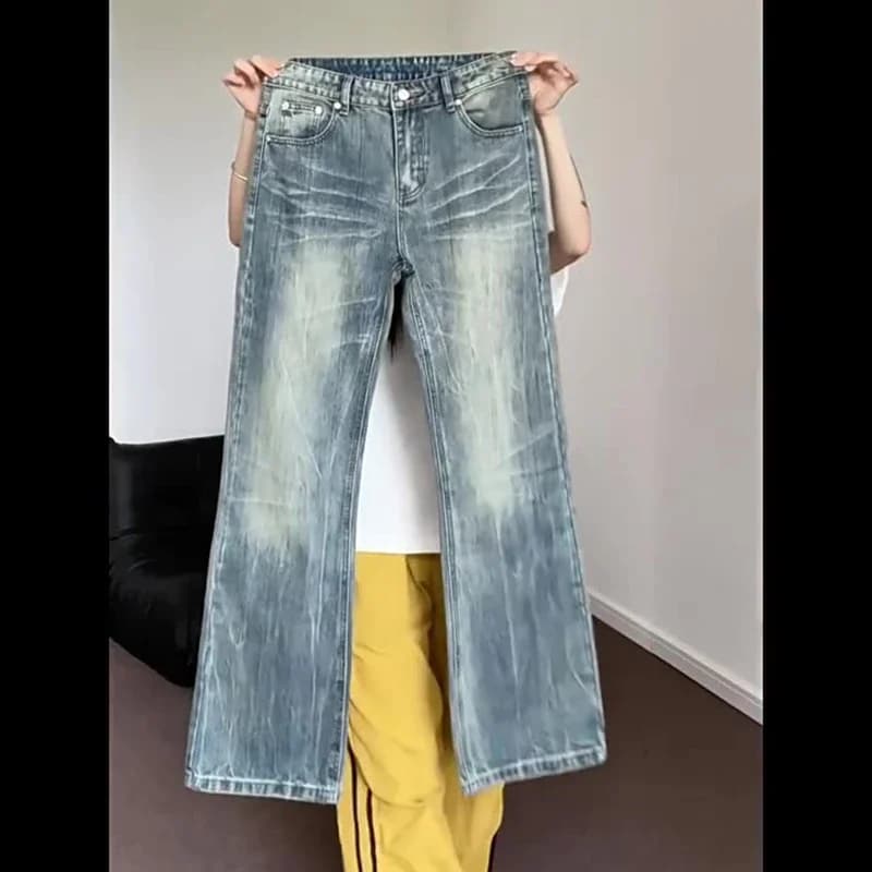 Men's Curved Flared Jeans