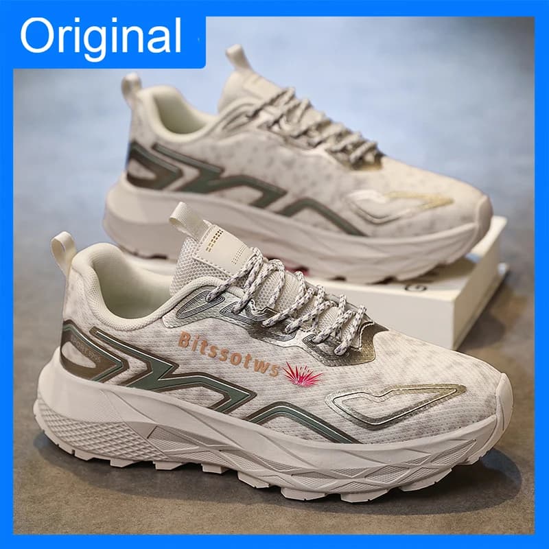 Men Sneakers High-quality New Teen Anti Slip Wear-resistant Soft Sole Trendy Mesh Breathe Comfort Outdoor Sports Running Shoes