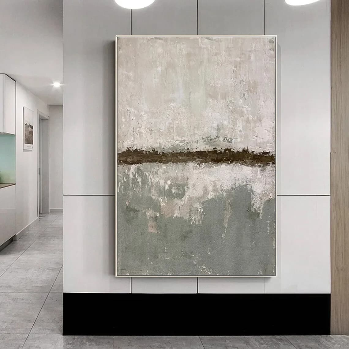 Modern Abstract Minimalist Texture Wall Art