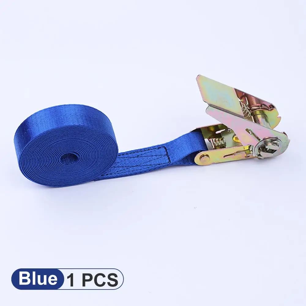 2M Strong Buckle Tie Down Belt cargo straps for Car motorcycle bike With Metal Buckle Tow for Luggage Bag Rope Ratchet Belt