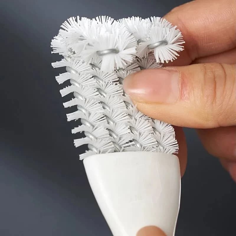 Long Handle Pet Cage Cleaning Brush