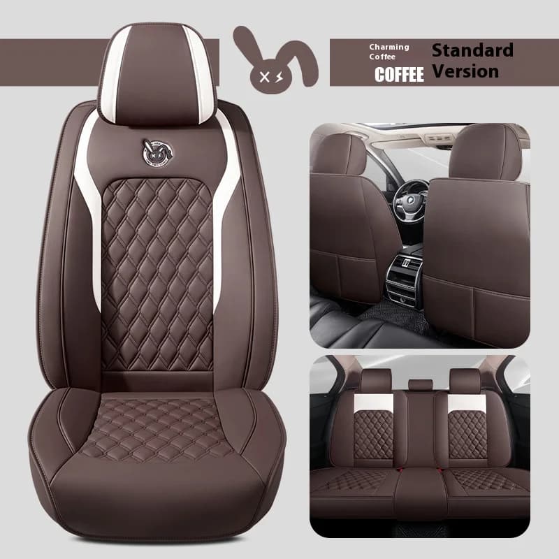 Five-seat car seat covers, Trendy Collection, stylish, durable, universal fit for most vehicles