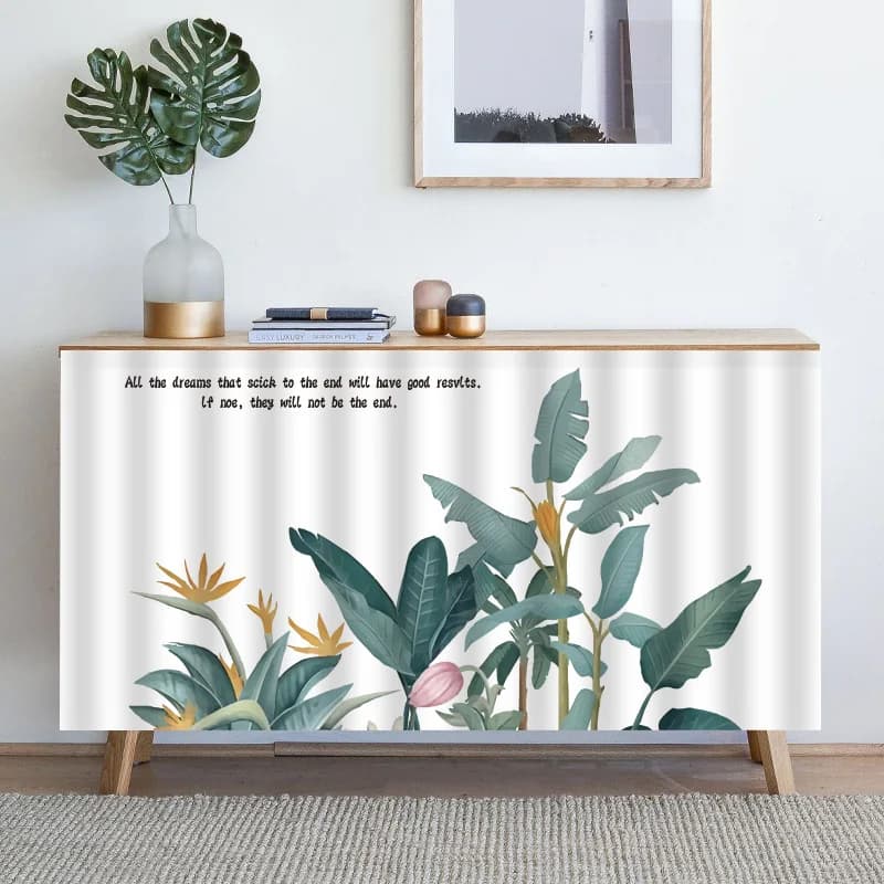 Self-Adhesive Kitchen Cabinet Half Curtain