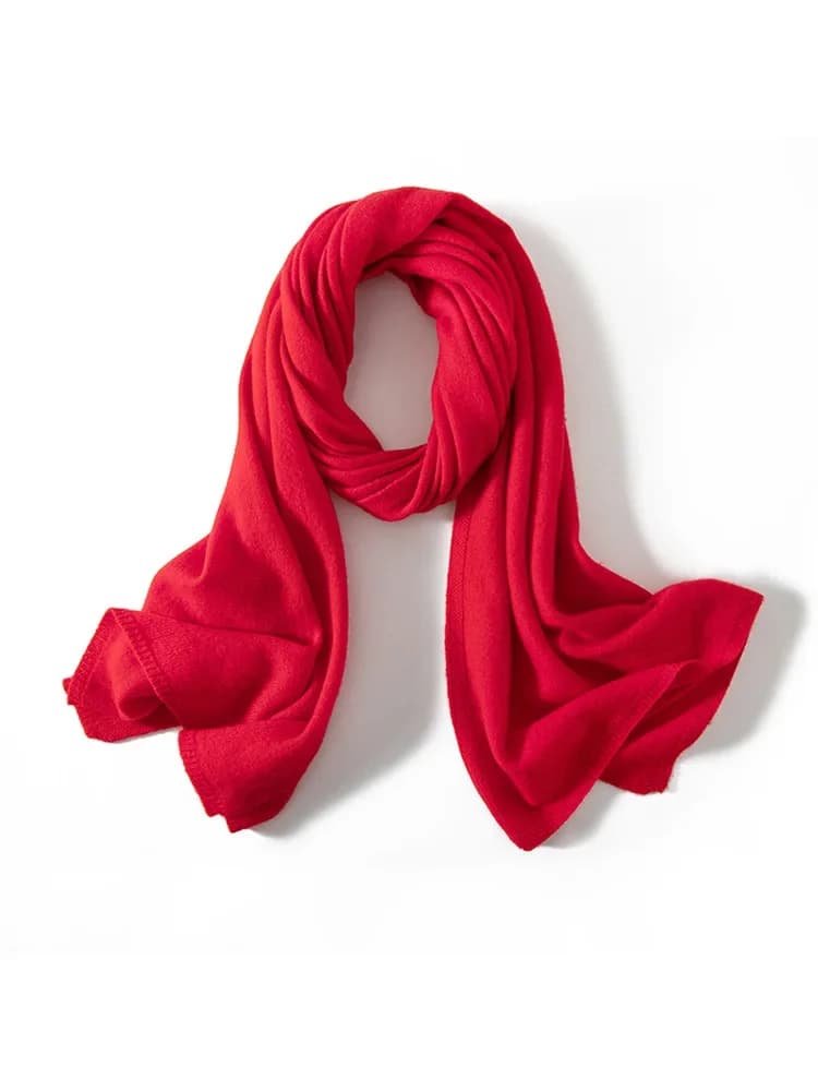 Wool Cashmere Scarf Wrap Shawl