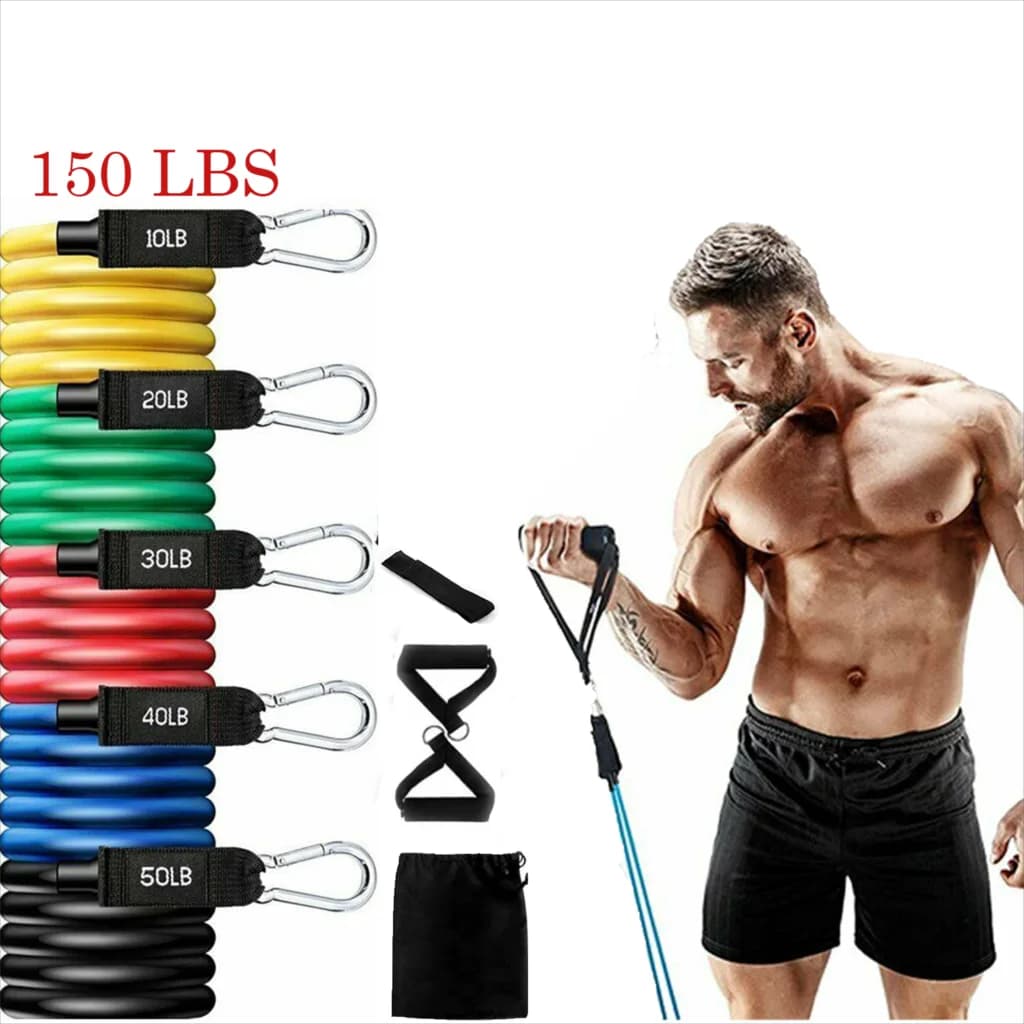 Resistance Bands Exercise Bands Latex Pull Rope Home Gym Equipment Fitness Ankle Strap Exercise Training Expander Elastic Band
