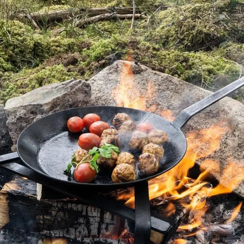 Pre-Seasoned Carbon Steel Skillet 11 Inch
