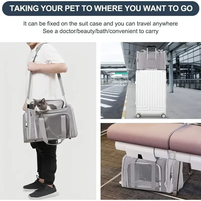 Ventilated Pet Backpack Carrier