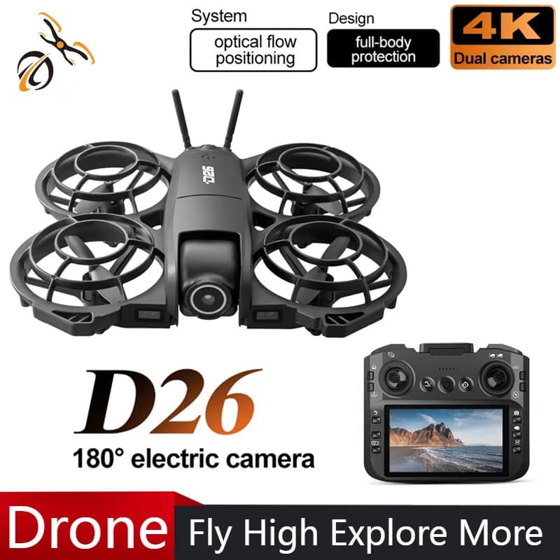 D26 4K Folding Drone with Dual Cameras