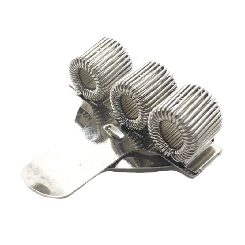 Metal Pen Holder Clip for Notebook and Clipboard