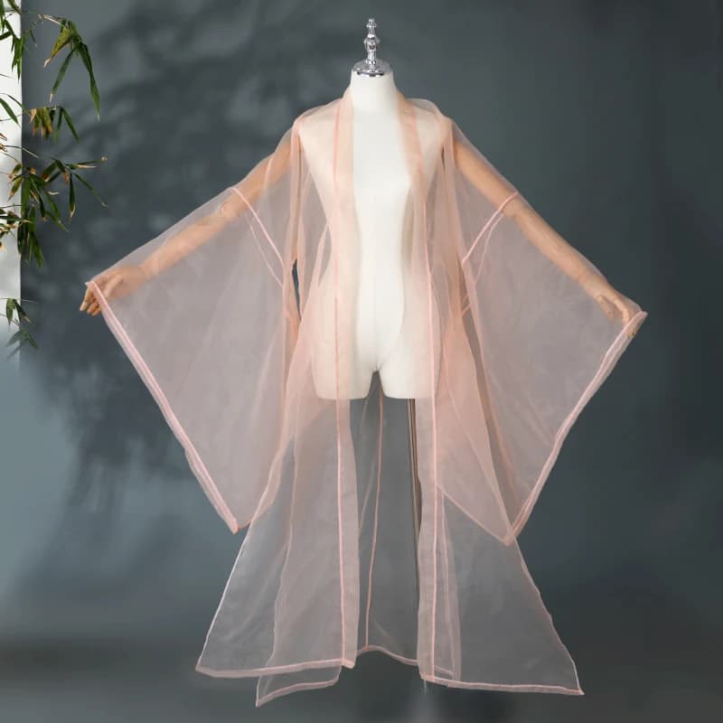 Women's Chiffon Hanfu Cloak Overcoat