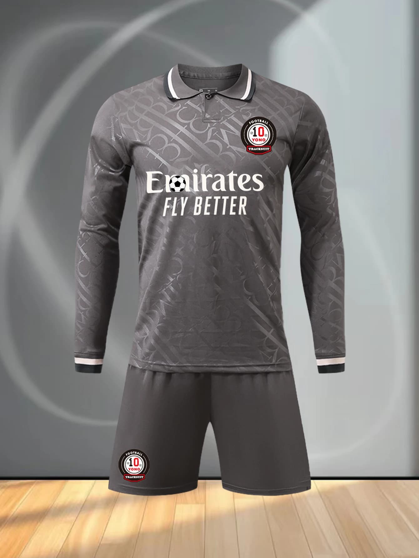 Men's Football Uniform Set with Shorts