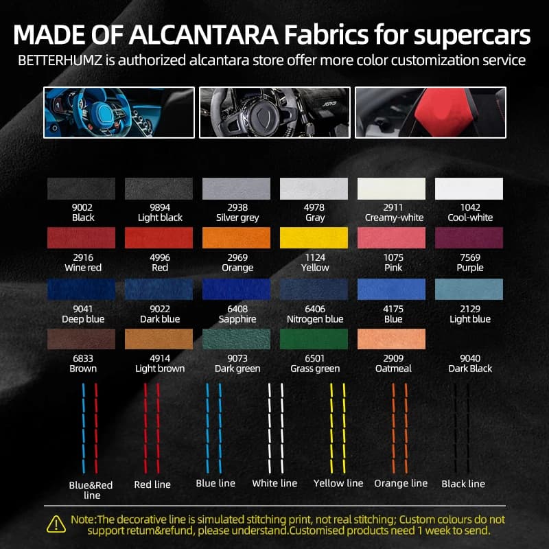 Car Interior Accessory Customization Fee