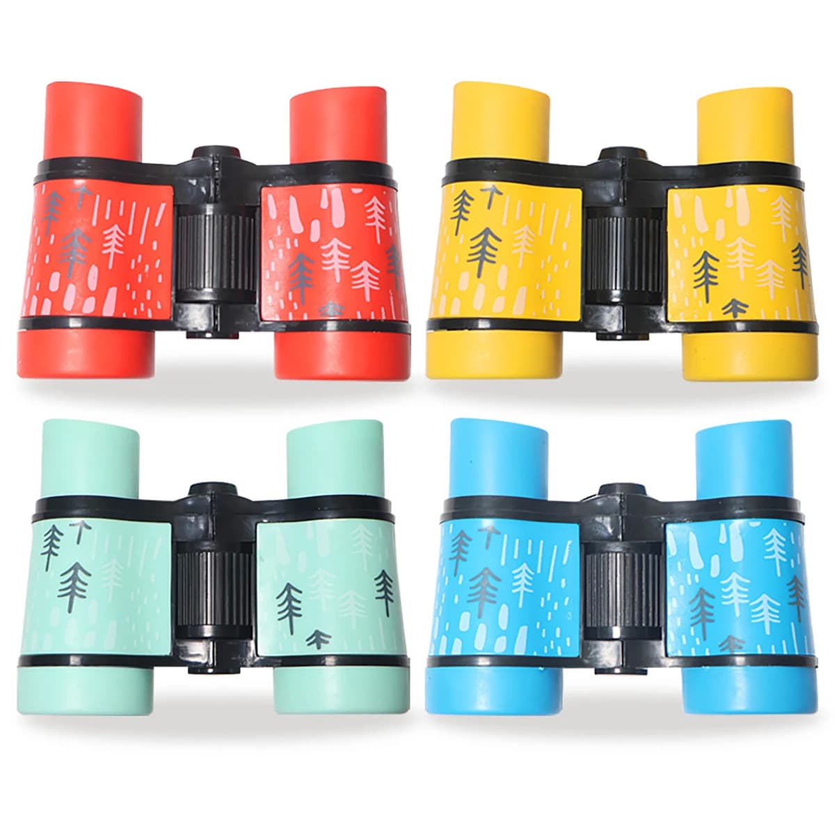 Forest-Style Printed 4X30 Optical Binoculars