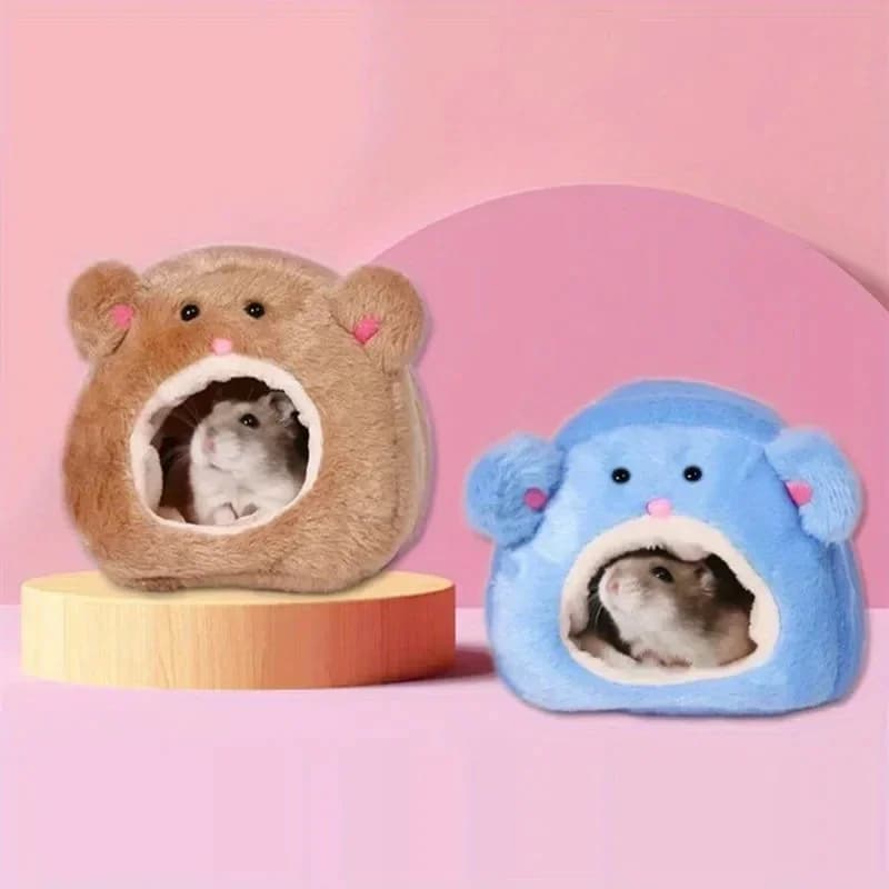 Plush Hammock Bed for Small Pets